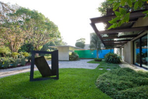 Estrutura metálica para pergolado residencial Açovip